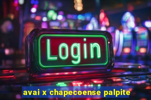 avai x chapecoense palpite