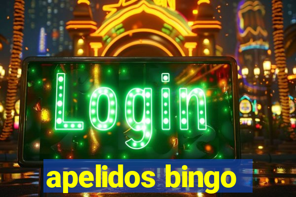 apelidos bingo