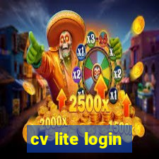 cv lite login