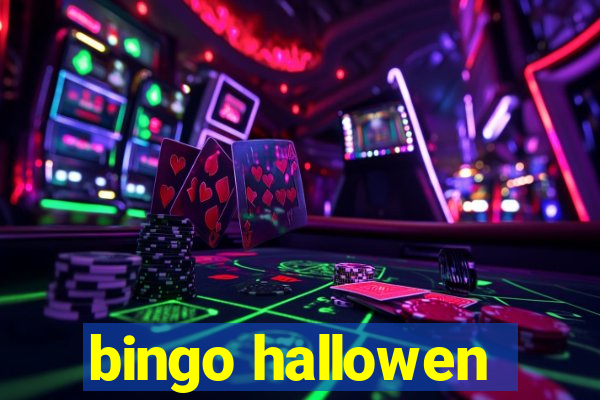 bingo hallowen