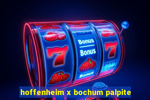 hoffenheim x bochum palpite