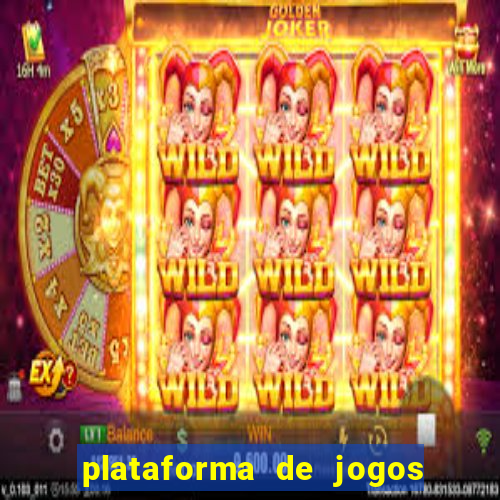 plataforma de jogos deposito de 5 reais