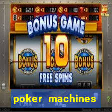 poker machines games free slots