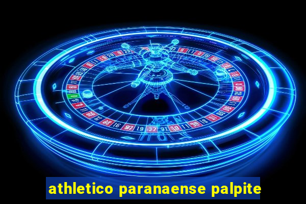 athletico paranaense palpite