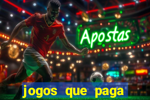 jogos que paga dinheiro de verdade no pix