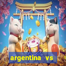 argentina vs colombia ao vivo