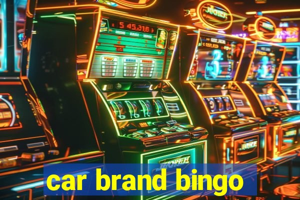 car brand bingo