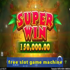 free slot game machine