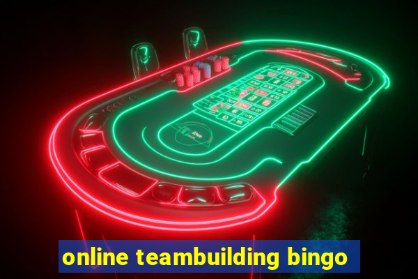 online teambuilding bingo