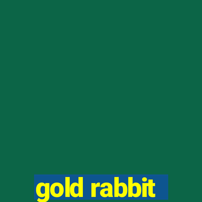 gold rabbit