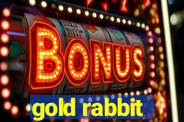 gold rabbit