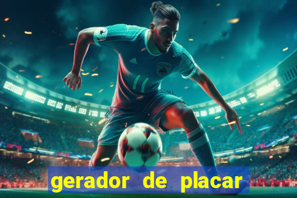 gerador de placar de futebol