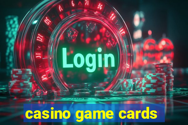 casino game cards