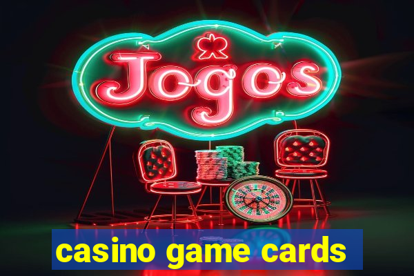 casino game cards