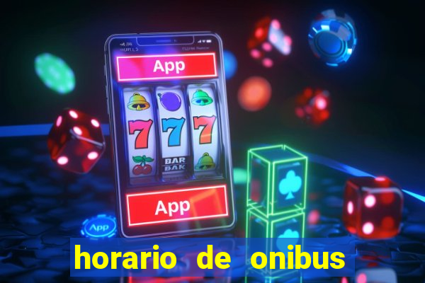 horario de onibus santos dumont x juiz de fora