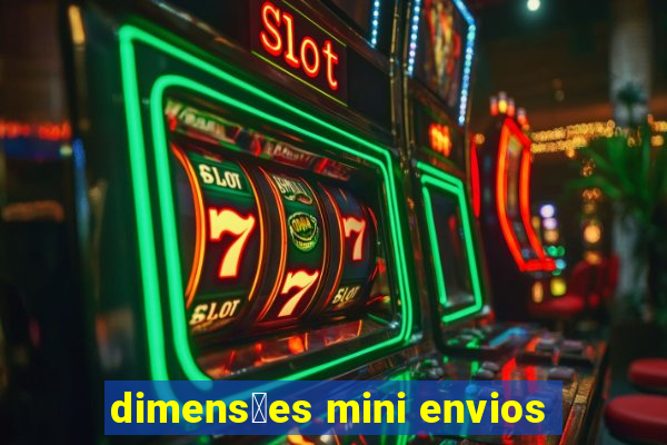 dimens玫es mini envios