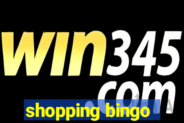 shopping bingo