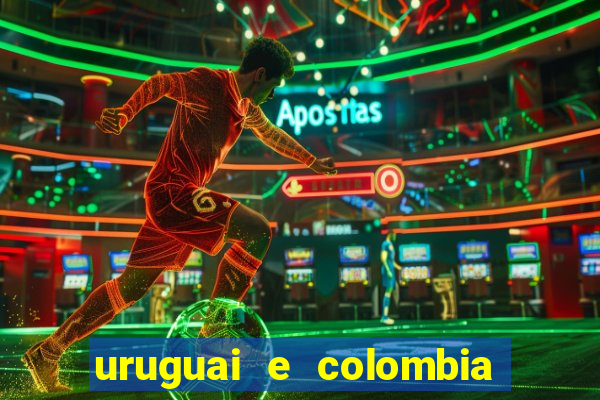 uruguai e colombia onde assistir