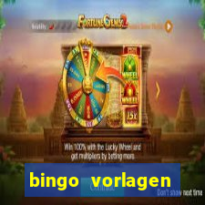 bingo vorlagen kostenlos erstellen