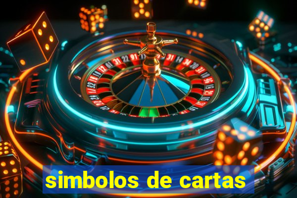 simbolos de cartas