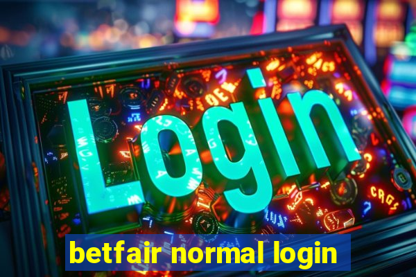 betfair normal login