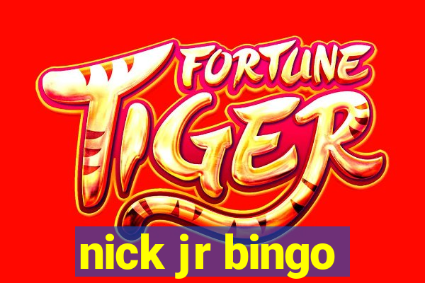 nick jr bingo