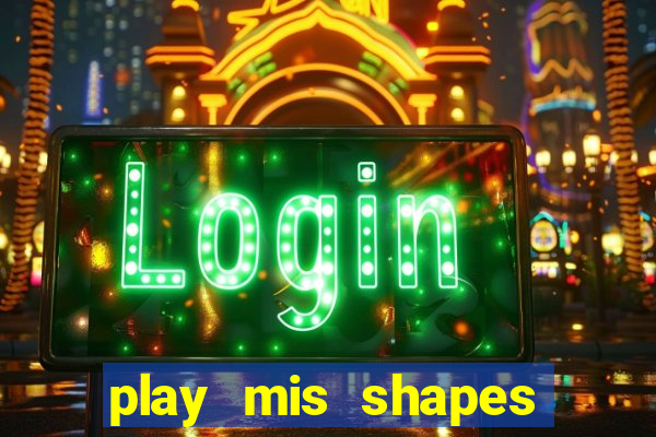 play mis shapes bingo online