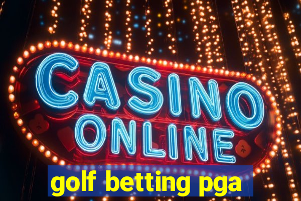 golf betting pga