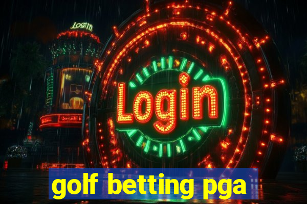 golf betting pga