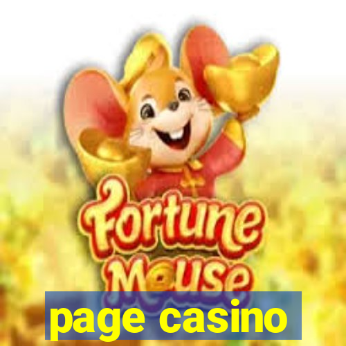 page casino