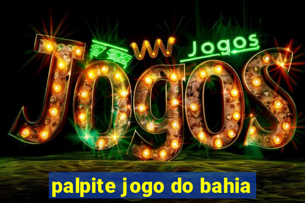 palpite jogo do bahia