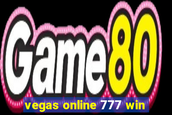 vegas online 777 win