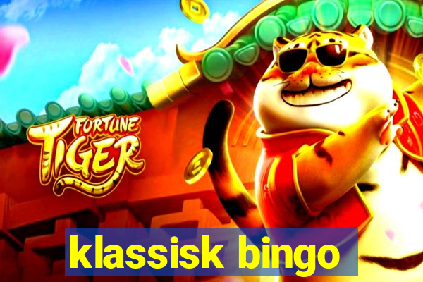 klassisk bingo