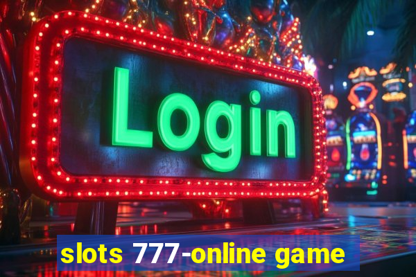 slots 777-online game