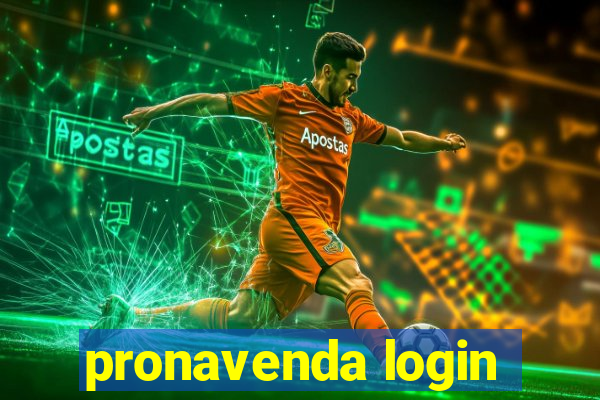 pronavenda login