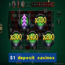 $1 deposit casinos nz players