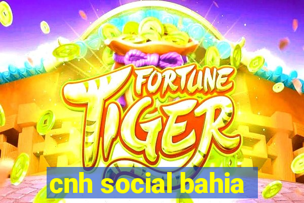 cnh social bahia