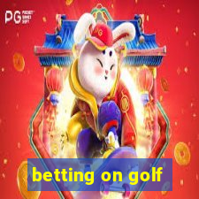 betting on golf