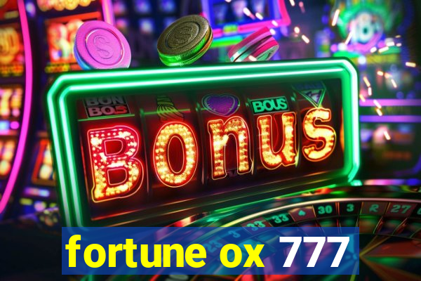 fortune ox 777