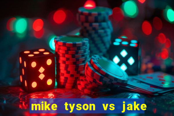 mike tyson vs jake paul assistir online