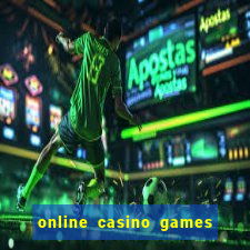 online casino games real money