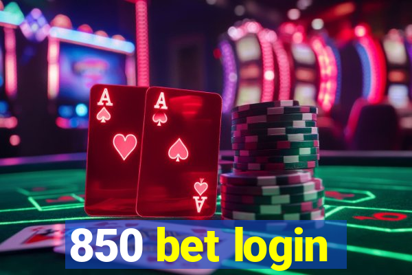 850 bet login