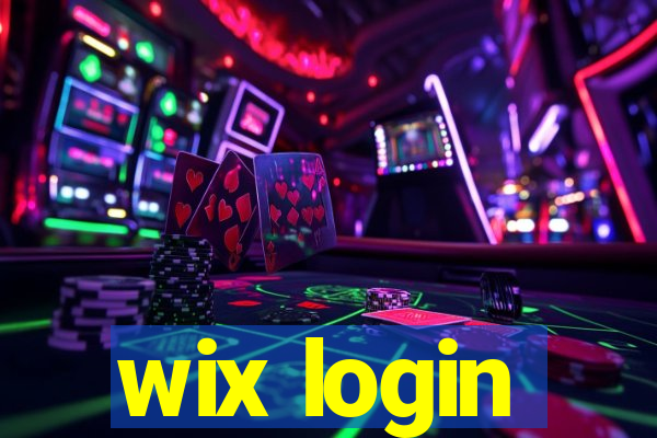 wix login