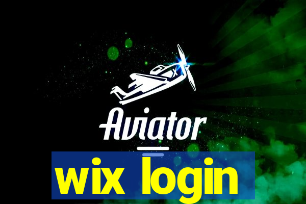 wix login