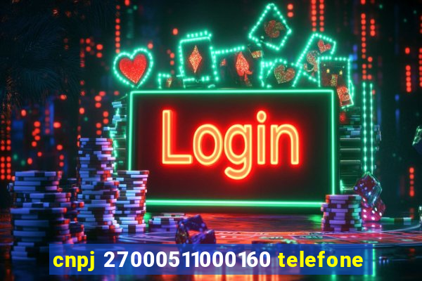 cnpj 27000511000160 telefone