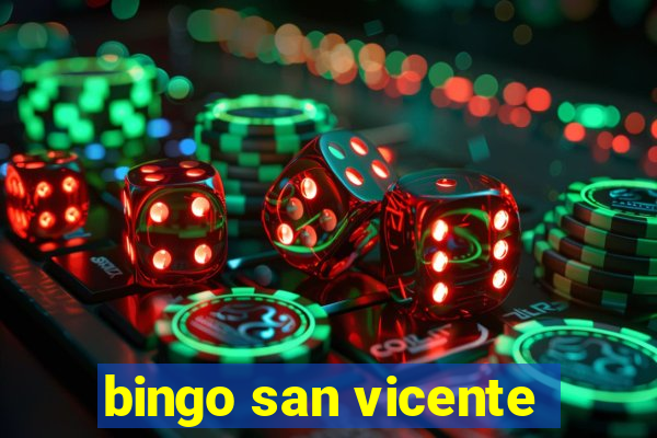 bingo san vicente