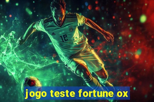 jogo teste fortune ox