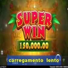 carregamento lento do aparelho