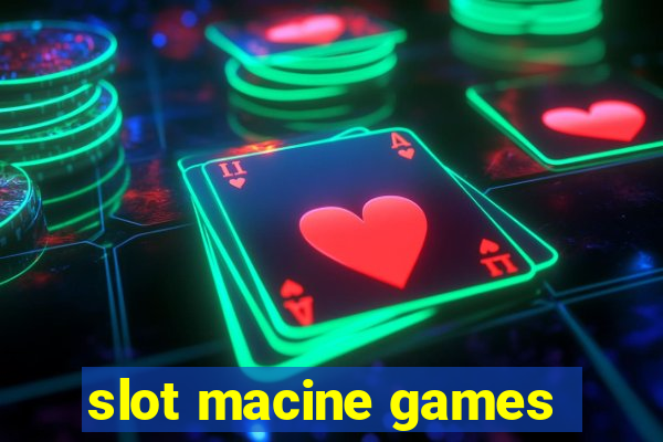 slot macine games