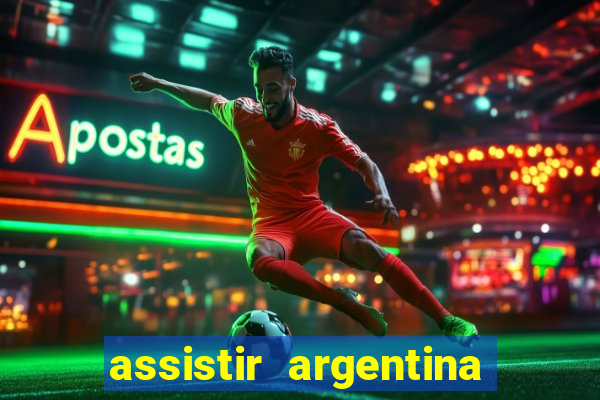 assistir argentina x canada ao vivo